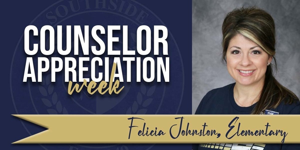 Counselor Appreciation Week Felicia Johnston