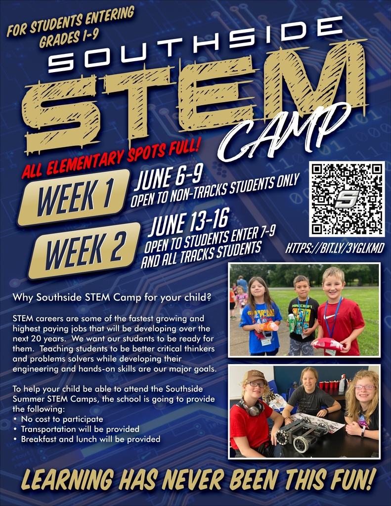 STEM Camp Registration Flyer