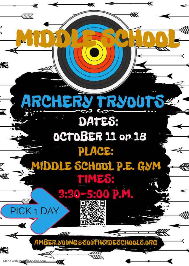 Middle School Archery Tryouts