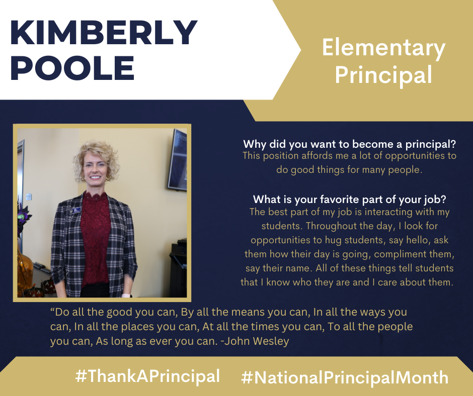 Kimberly Poole Elementary Principal 