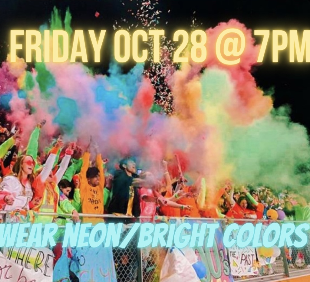 Friday night football game student section theme