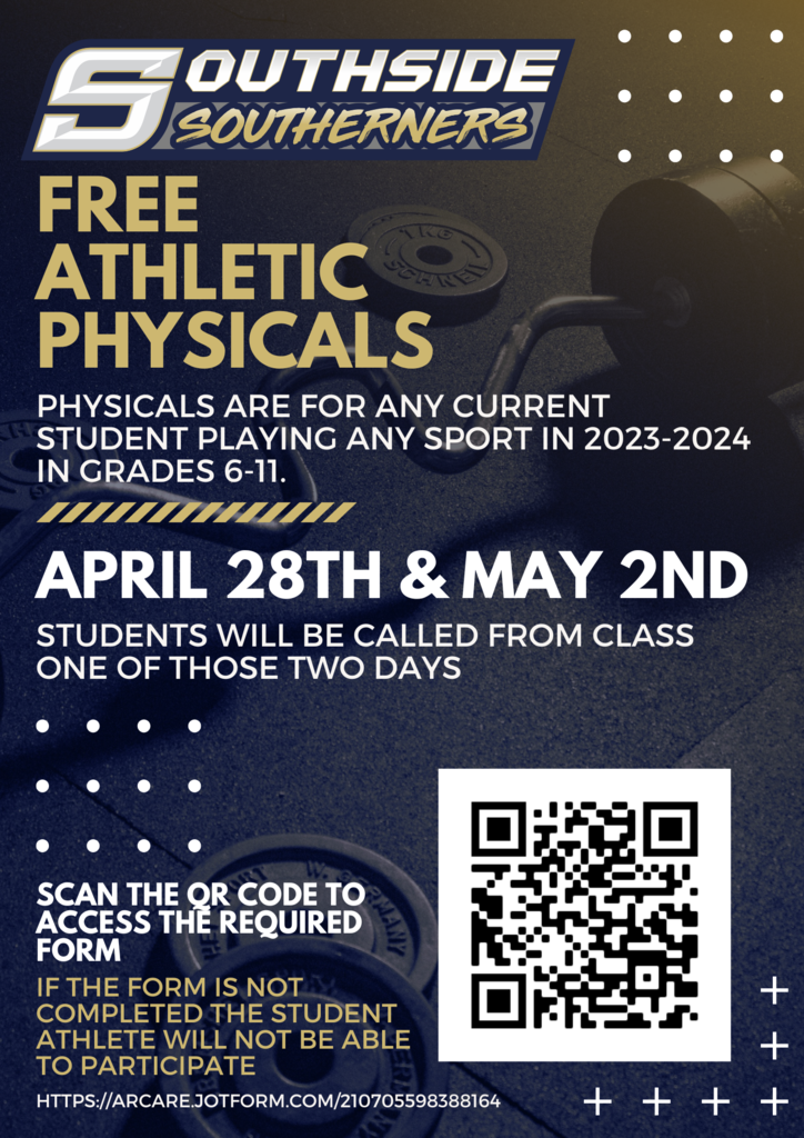 Free athletic physicals