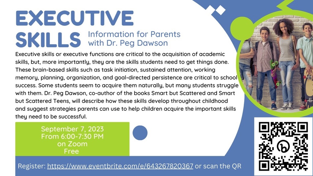 Executive skills information for parents