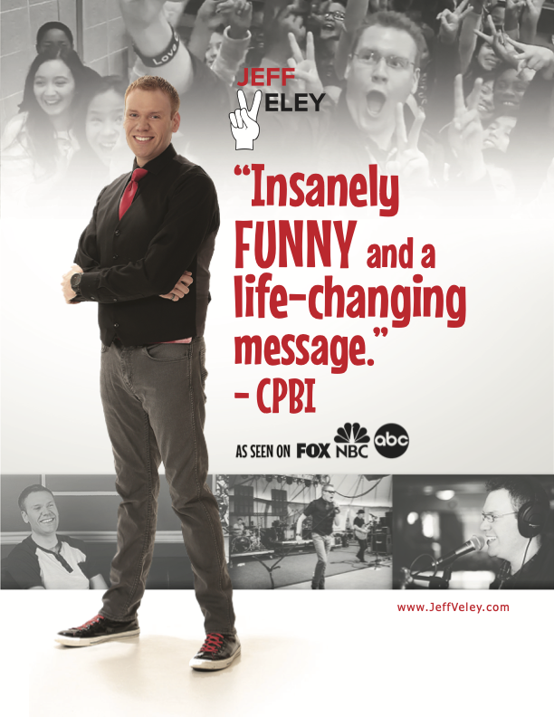 promotional poster for Jeff Veley