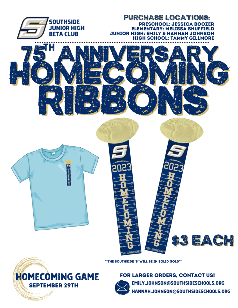 image of 75th anniversary spirit ribbons for sale