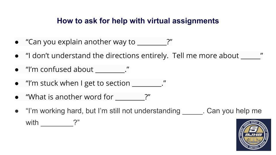 how to ask for help